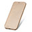 Leather Case Stands Flip Cover for Apple iPhone X Gold