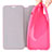 Leather Case Stands Flip Cover for Apple iPhone X Hot Pink