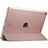 Leather Case Stands Flip Cover for Apple New iPad 9.7 (2017) Rose Gold