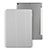 Leather Case Stands Flip Cover for Apple New iPad 9.7 (2017) Silver