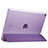 Leather Case Stands Flip Cover for Apple New iPad 9.7 (2018) Purple