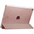 Leather Case Stands Flip Cover for Apple New iPad 9.7 (2018) Rose Gold