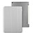 Leather Case Stands Flip Cover for Apple New iPad 9.7 (2018) Silver