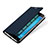 Leather Case Stands Flip Cover for Asus Zenfone 3 Zoom Blue