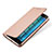 Leather Case Stands Flip Cover for Asus Zenfone 3 Zoom Rose Gold