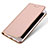 Leather Case Stands Flip Cover for Asus Zenfone 4 Max ZC554KL Rose Gold