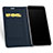 Leather Case Stands Flip Cover for Asus Zenfone 4 ZE554KL Blue