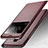 Leather Case Stands Flip Cover for Huawei G9 Plus Brown