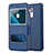 Leather Case Stands Flip Cover for Huawei GT3 Blue