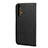 Leather Case Stands Flip Cover for Huawei Honor 20 Black