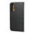 Leather Case Stands Flip Cover for Huawei Honor 20 Pro Black