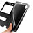 Leather Case Stands Flip Cover for Huawei Honor 4A Black