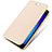 Leather Case Stands Flip Cover for Huawei Honor 4X Gold
