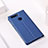 Leather Case Stands Flip Cover for Huawei Honor 8 Blue