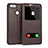 Leather Case Stands Flip Cover for Huawei Honor Play 7X Brown