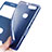 Leather Case Stands Flip Cover for Huawei Honor V8 Blue