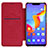 Leather Case Stands Flip Cover for Huawei Maimang 7 Red