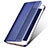 Leather Case Stands Flip Cover for Huawei Mate 9 Pro Blue