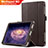 Leather Case Stands Flip Cover for Huawei MediaPad M2 10.1 FDR-A03L FDR-A01W Brown