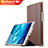 Leather Case Stands Flip Cover for Huawei Mediapad M3 8.4 BTV-DL09 BTV-W09 Brown