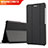 Leather Case Stands Flip Cover for Huawei MediaPad T2 Pro 7.0 PLE-703L Black