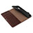 Leather Case Stands Flip Cover for Huawei P30 Brown