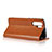 Leather Case Stands Flip Cover for Huawei P30 Pro Orange
