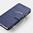 Leather Case Stands Flip Cover for Huawei P9 Lite Mini Blue