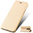 Leather Case Stands Flip Cover for Huawei Y7 Prime Gold