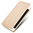 Leather Case Stands Flip Cover for Huawei Y7 Prime Gold