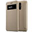 Leather Case Stands Flip Cover for LG K10 (2017) Gold