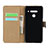 Leather Case Stands Flip Cover for LG V50 ThinQ 5G Black