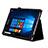 Leather Case Stands Flip Cover for Microsoft Surface Pro 3 Black