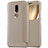 Leather Case Stands Flip Cover for Motorola Moto M XT1662 Gold