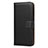 Leather Case Stands Flip Cover for Nokia 4.2 Black