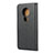 Leather Case Stands Flip Cover for Nokia 7.2 Black