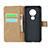 Leather Case Stands Flip Cover for Nokia 7.2 Black