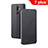 Leather Case Stands Flip Cover for Nokia 7 Plus Black