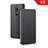 Leather Case Stands Flip Cover for Nokia X5 Black