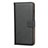 Leather Case Stands Flip Cover for OnePlus 7 Black