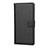 Leather Case Stands Flip Cover for Samsung Galaxy A10 Black