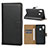 Leather Case Stands Flip Cover for Samsung Galaxy A20e Black
