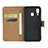 Leather Case Stands Flip Cover for Samsung Galaxy A40 Black