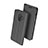 Leather Case Stands Flip Cover for Samsung Galaxy A6 (2018) Black