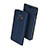 Leather Case Stands Flip Cover for Samsung Galaxy A6 (2018) Dual SIM Blue