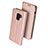 Leather Case Stands Flip Cover for Samsung Galaxy A8 (2018) A530F Rose Gold