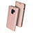 Leather Case Stands Flip Cover for Samsung Galaxy A8 (2018) Duos A530F Rose Gold