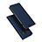 Leather Case Stands Flip Cover for Samsung Galaxy A8+ A8 Plus (2018) A730F Blue