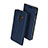 Leather Case Stands Flip Cover for Samsung Galaxy A8+ A8 Plus (2018) Duos A730F Blue