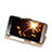 Leather Case Stands Flip Cover for Samsung Galaxy Amp Prime J320P J320M Gold